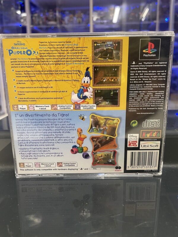 SONY Ps1 Disney Operazione Papero & Disney Tigro e la caccia al miele Sony Pal - immagine 3