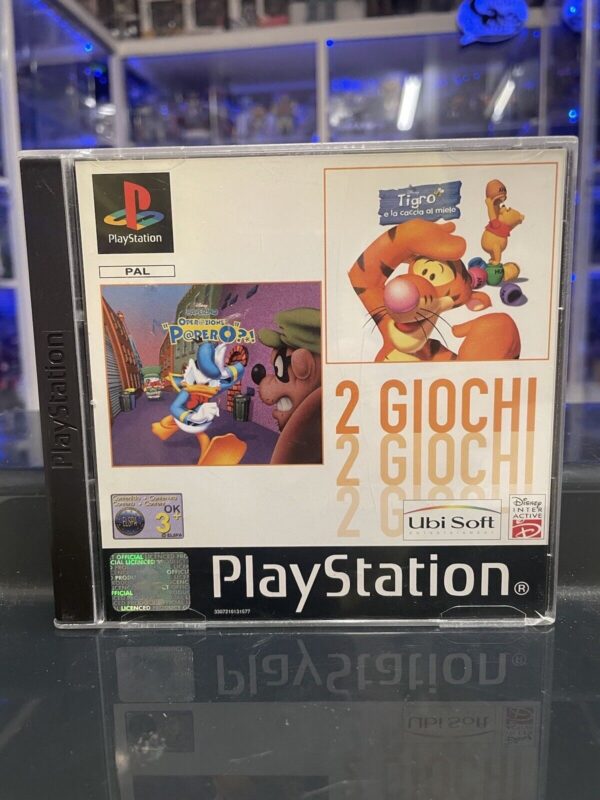 SONY Ps1 Disney Operazione Papero & Disney Tigro e la caccia al miele Sony Pal