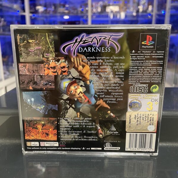 SONY Ps1 Heart of Darkness BEST OF Sony Playstation Pal COMPLETO! - immagine 3