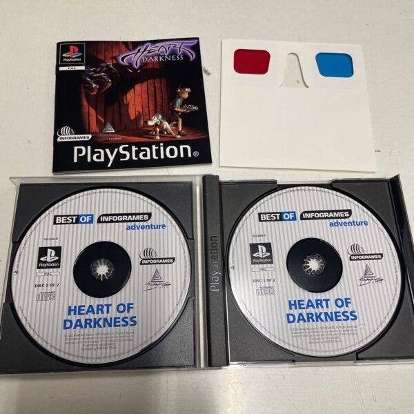 SONY Ps1 Heart of Darkness BEST OF Sony Playstation Pal COMPLETO! - immagine 6