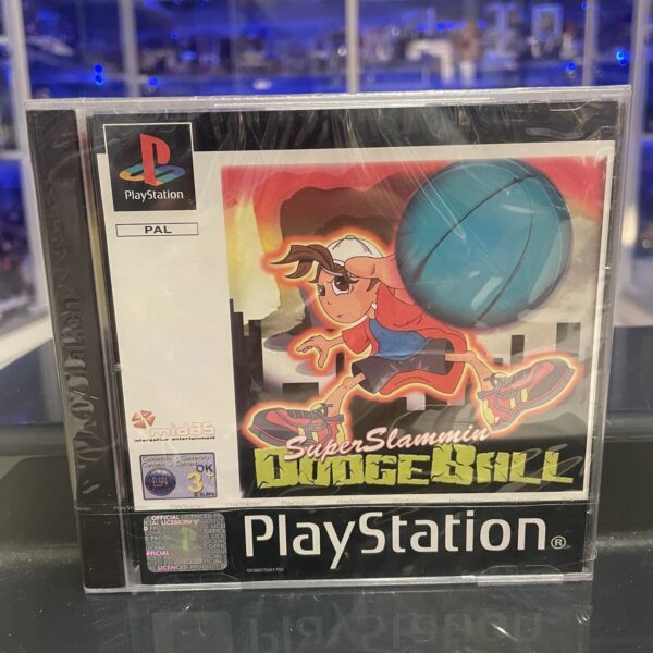SONY Ps1 SuperSlammin DODGE BALL Sony Playstation Pal NUOVO SIGILLATO!