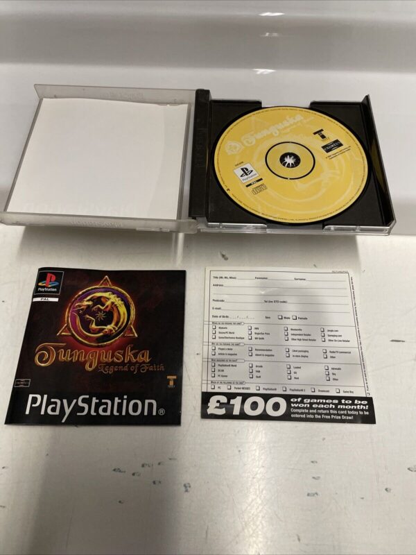 SONY Ps1 - Tunguska  Legend of Faith - Sony Playstation Pal - immagine 8