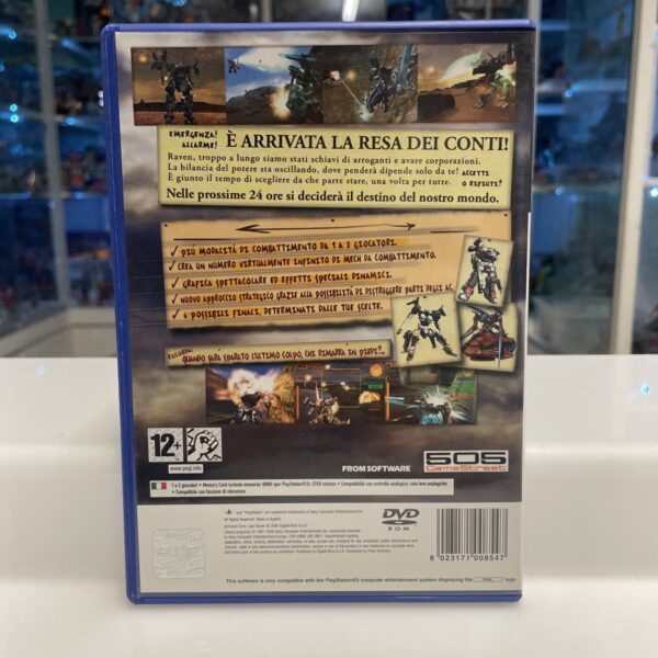 SONY Ps2 ARMORED CORE Last Raven Playstation Pal - immagine 3