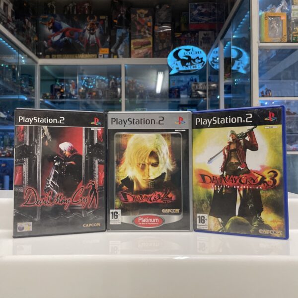 SONY Ps2  DEVIL MAY CRY  BUNDLE lotto 1, 2, 3 - Pal ita