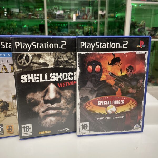 SONY Ps2 Lotto Giochi Di Guerra Full Spectrum / Shellshock Pal ita - immagine 4