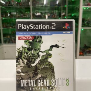 SONY Ps2 Playstation 2  Konami Metal Gear Solid 3 Pal Ita Completo