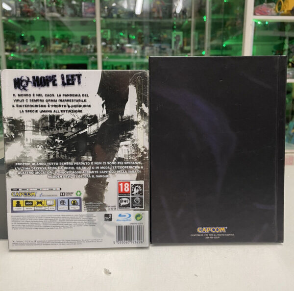 SONY Ps3 Playstation Resident Evil 6 Steelbook Pal ita + Artbook Limited -Bundle - immagine 3