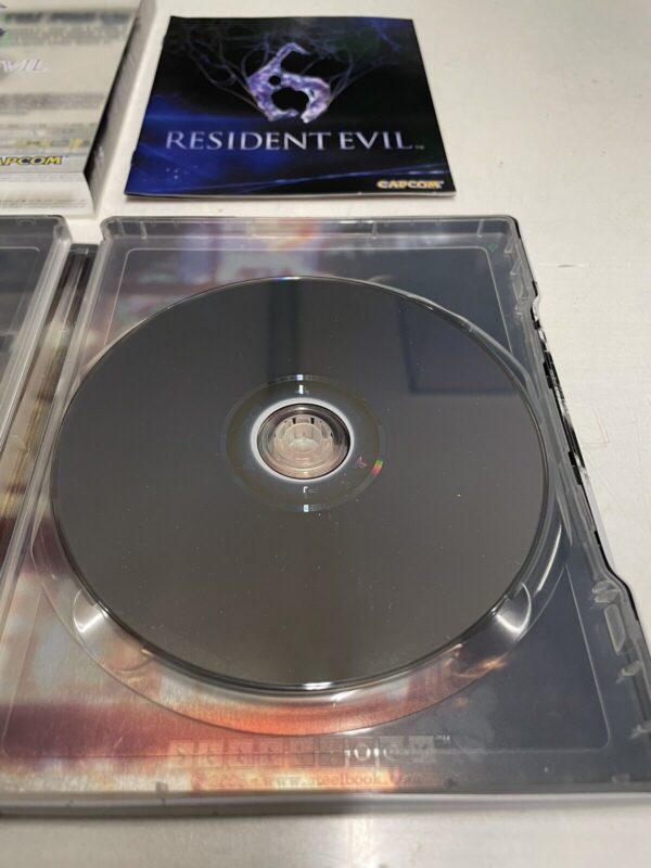 SONY Ps3 Playstation Resident Evil 6 Steelbook Pal ita + Artbook Limited -Bundle - immagine 5