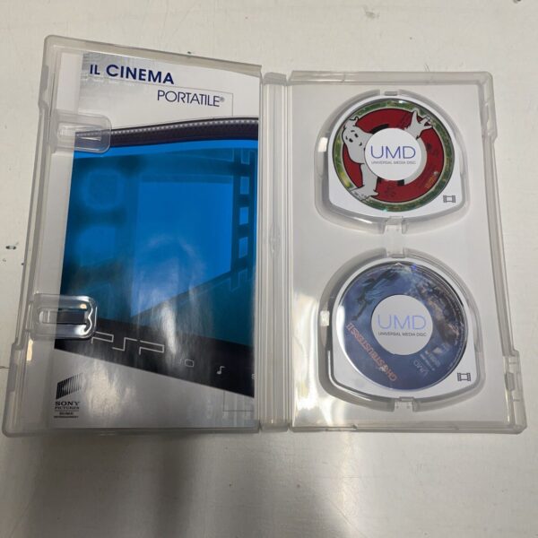 SONY psp UMD Video Ghostbusters 1 & 2 Cofanetto BOX ita RARO - immagine 5