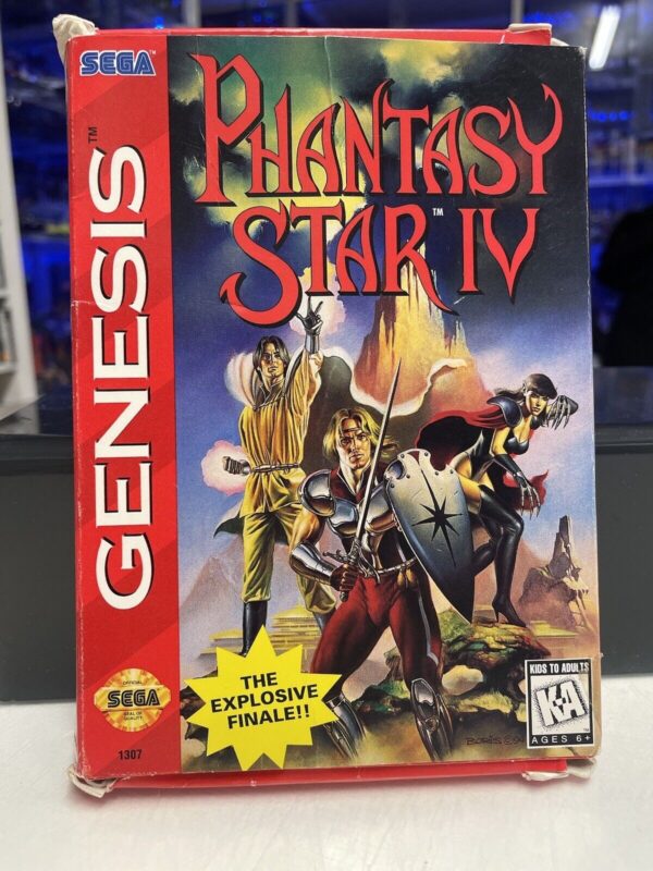 Sega GENESIS Phantasy Star IV SEGA mega drive NTSC-US