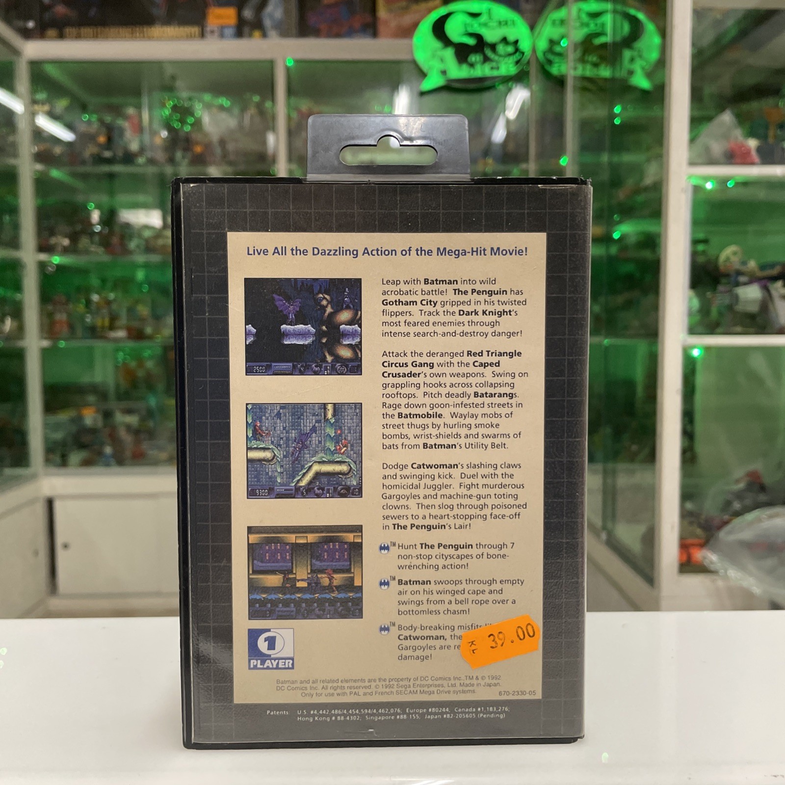 Sega Mega Drive BATMAN RETURNS USA Vers. - immagine 3
