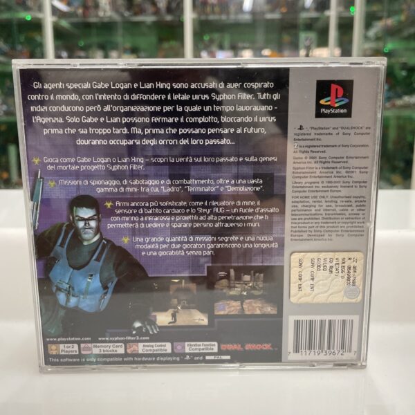 Sony PS1 Playstation 1 - SIFON FILTER 3 -  Platinum PAL ita - immagine 3