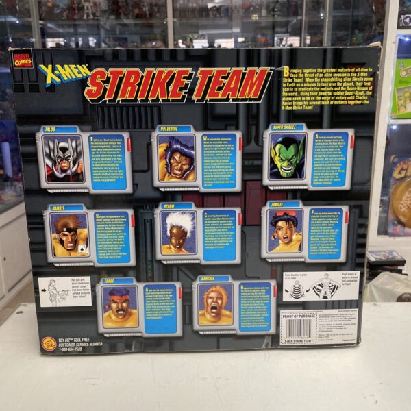 TOY BIZ Marvel Comics  X-Men - STRIKE TEAM - 8 figure box  NUOVO - immagine 3