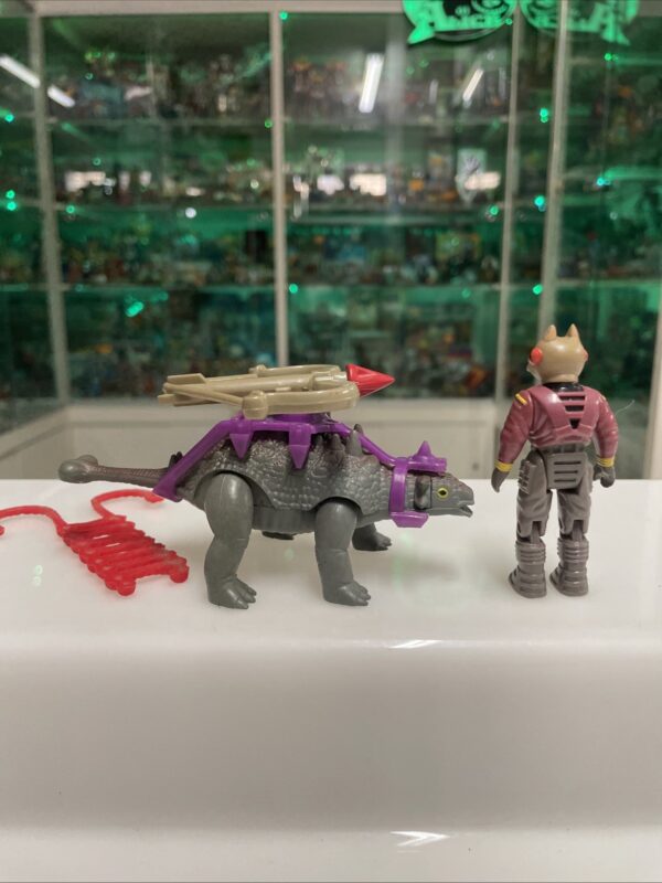TYCO  Dinoriders Ankylosaurus with Sting Dino Riders  1987 - immagine 4