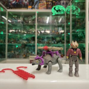 TYCO  Dinoriders Ankylosaurus with Sting Dino Riders  1987