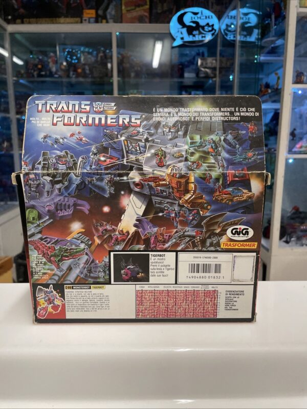 Transformers G1 Monsterbot TIGERBOT C-99 Grotusque Takara-Hasbro GIG ITA - immagine 3