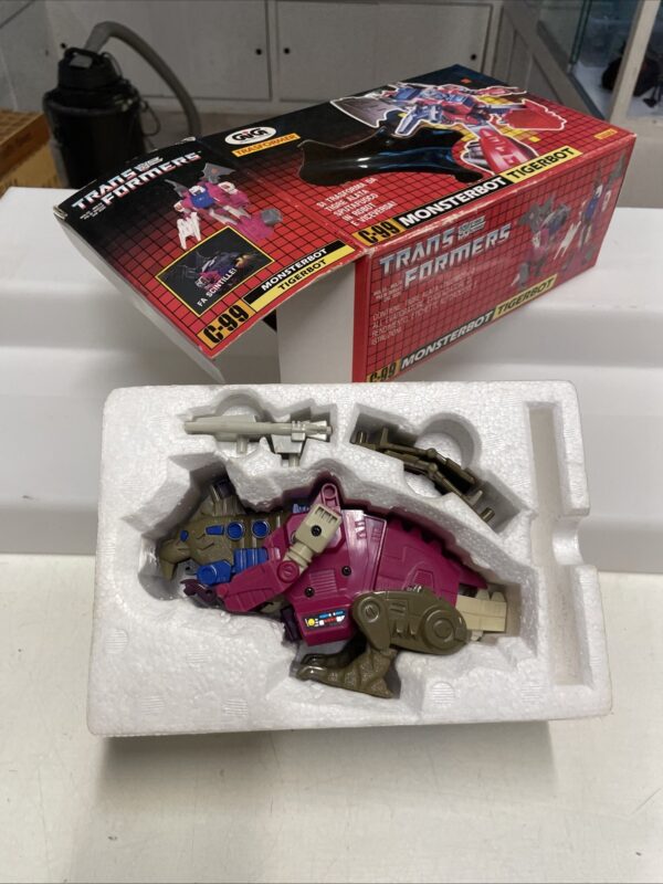 Transformers G1 Monsterbot TIGERBOT C-99 Grotusque Takara-Hasbro GIG ITA - immagine 7