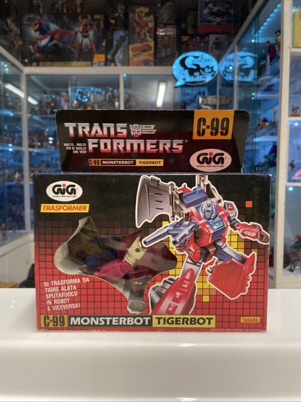 Transformers G1 Monsterbot TIGERBOT C-99 Grotusque Takara-Hasbro GIG ITA