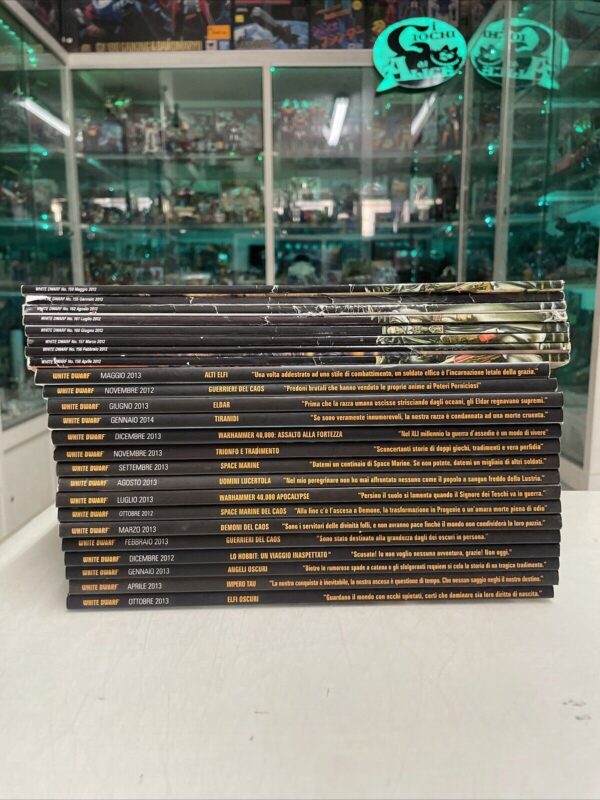 White Dwarf - Rivista Mensile - GAMES WORKSHOP Lotto 24 volumi 2012 2013 - immagine 3
