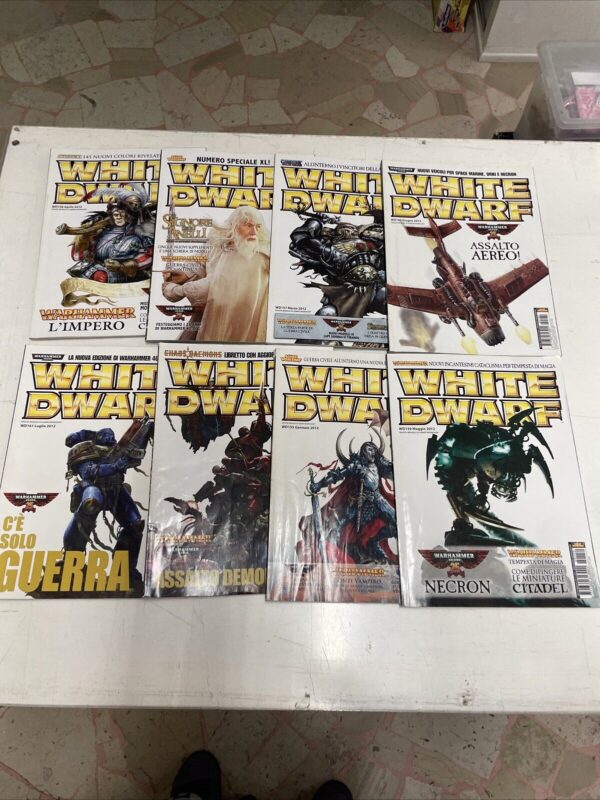 White Dwarf - Rivista Mensile - GAMES WORKSHOP Lotto 24 volumi 2012 2013 - immagine 4