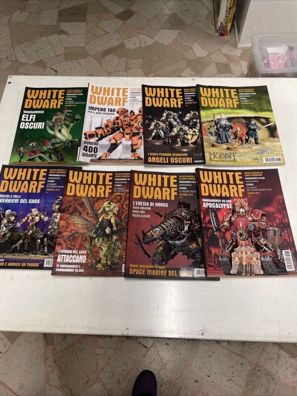 White Dwarf - Rivista Mensile - GAMES WORKSHOP Lotto 24 volumi 2012 2013 - immagine 5