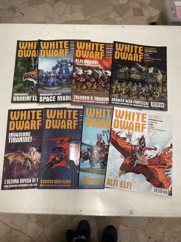 White Dwarf - Rivista Mensile - GAMES WORKSHOP Lotto 24 volumi 2012 2013 - immagine 6