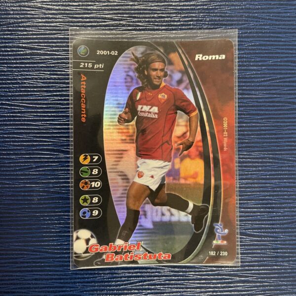Wizards Lotto Football Champions 2001/2002 NM Batistuta Contra Rui Conceicao - immagine 7