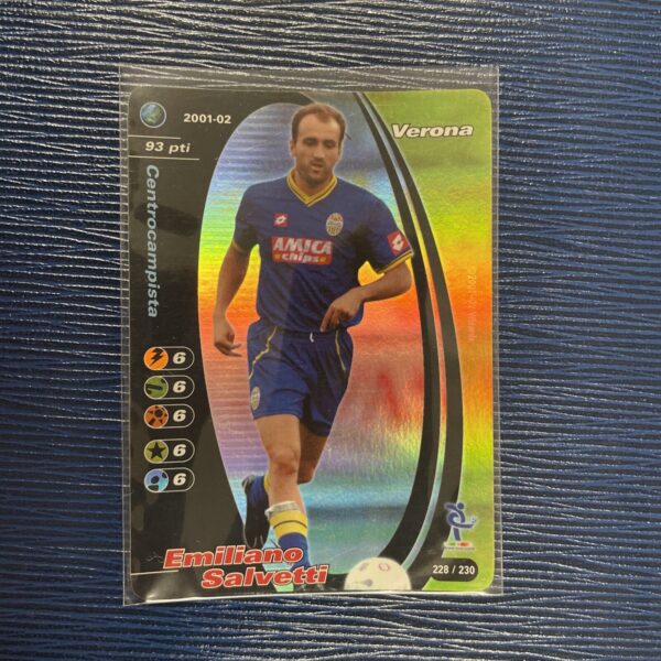 Wizards Lotto Football Champions 2001/2002 NM Batistuta Contra Rui Conceicao - immagine 9