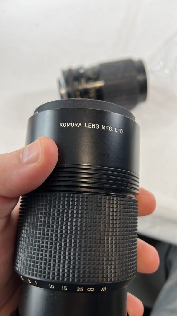 komura Komuraron Zoom Macro 925 1:4.5 F=90-250 + Filtro Neutro Kenko - immagine 17