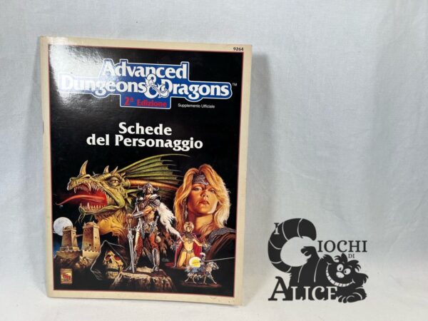 Advanced Dungeons & Dragons 2°Edizione - Schede del personaggio