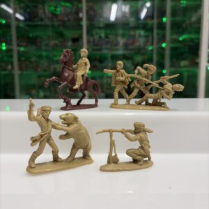 Atlantic Soldatini DAVY CROCKETT   - 4 Pezzi - scala 1/32