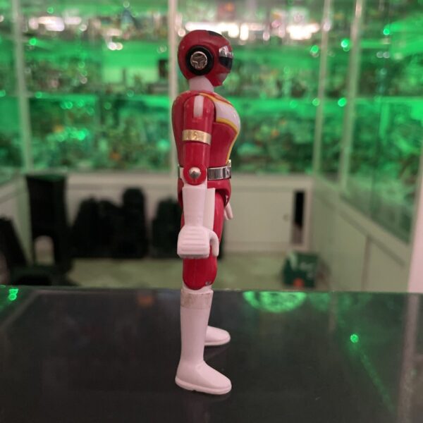 Bandai Turboranger Turbo Red Sentai Power Rangers Popy Chogokin Godaikin 1989 Jp - immagine 5