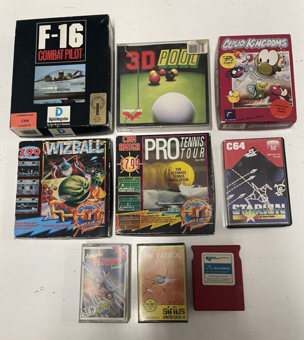 Commodore LOTTO GIOCHI GAMES C64 AMIGA LOT