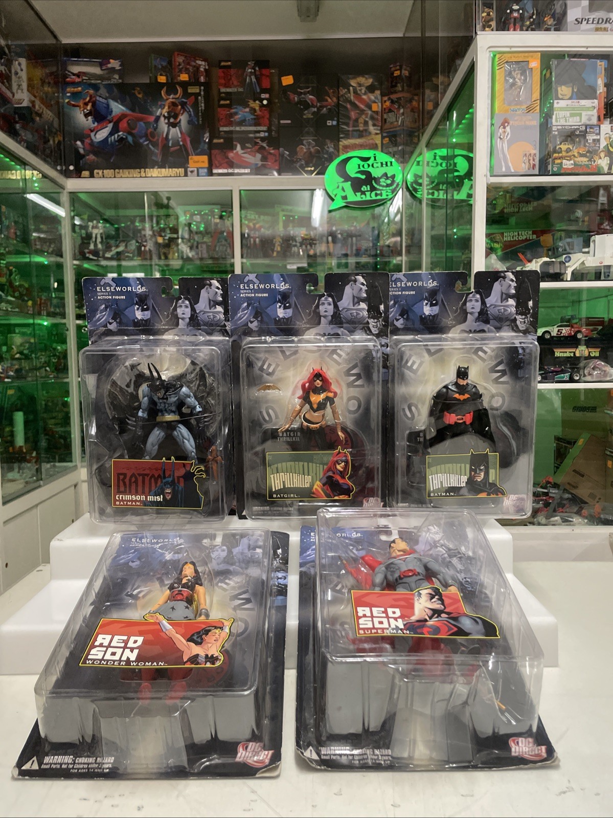 DC Direct - Elseworlds- Action Figure - Serie 1 Completa - Nuova Sigillata .