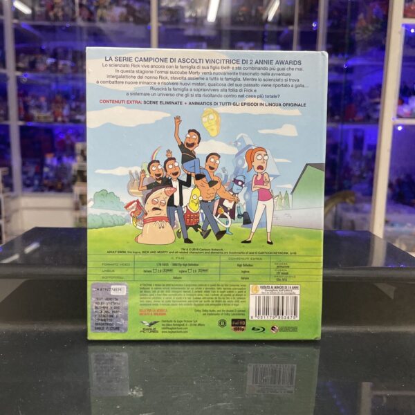 DVD RICK & MORTY STAG 2 MEDIABOOK COLLECTION EAGLE COMBO NUOVO - immagine 4