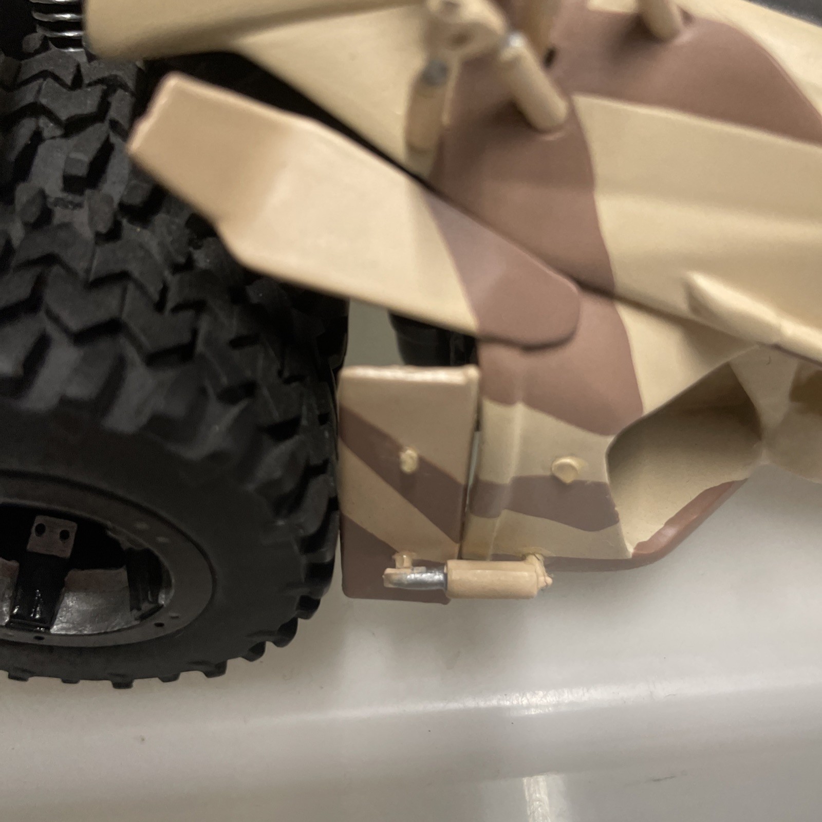 Dc Direct - Batman Begins - Camouflage Batmobile Replica - usata - immagine 11