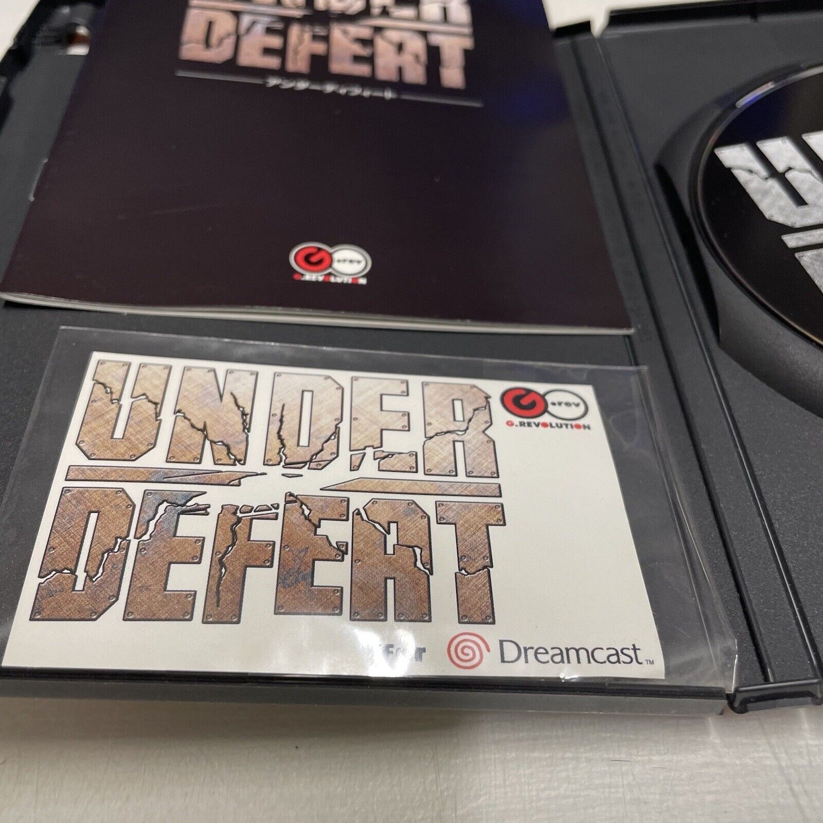 Dreamcast-UNDER-DEFEAT-Sega-NTSC-Jap-145484157676-5