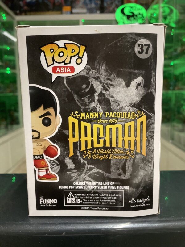 FUNKO POP - ASIA - Manny Pacquiao  # 37 Team Pacquiao - immagine 4