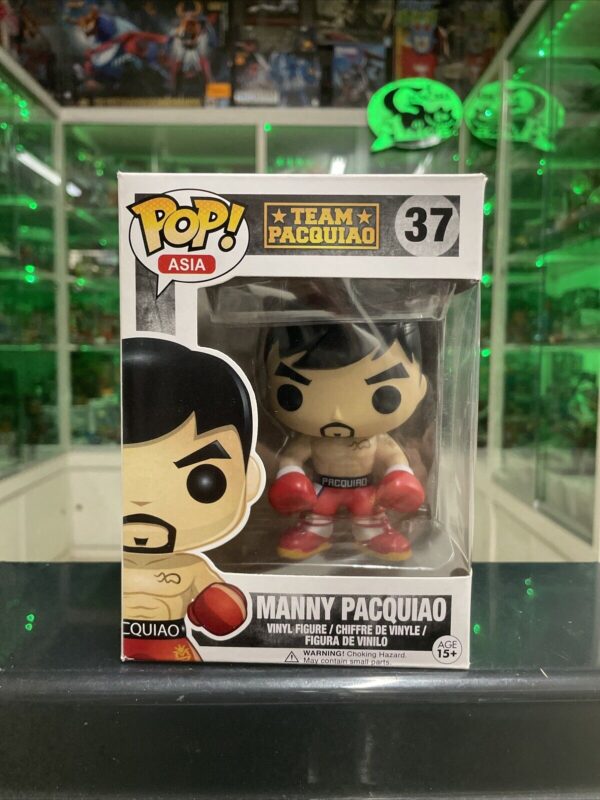FUNKO POP - ASIA - Manny Pacquiao  # 37 Team Pacquiao