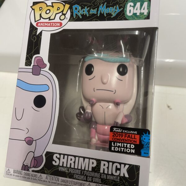 FUNKO POP - Animation - Rick and Morty Lotto Shrimp + Mr.Meeseeks + - immagine 7
