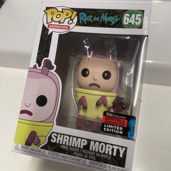 FUNKO POP - Animation - Rick and Morty Lotto Shrimp + Mr.Meeseeks + - immagine 8