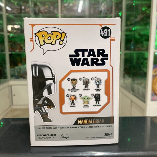 FUNKO POP - Movies - The Mandolarian Limited Glow in the dark #  491 - immagine 4