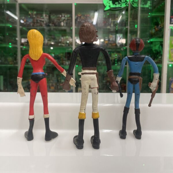 Flexi Bendable CAPITAN HARLOCK ceppiratti set 3 personaggi - immagine 4