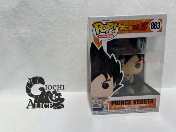 Funko Pop - Dragon Ball Z - Prince Vegeta 863