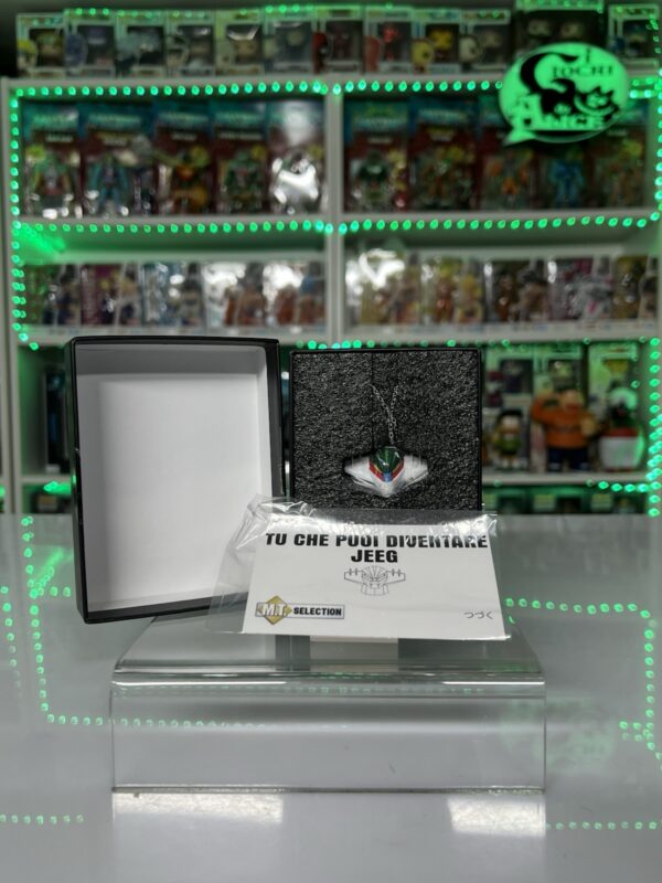 Future Quest Serie Kotetsu Jeeg - Ciondolo Pendant Collana Henshin Die Cast - immagine 6