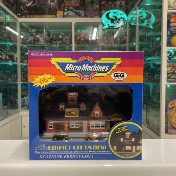 GALOOB Micro Machines EDIFICI CITTADINI Stazione Ferroviaria MICROMACHINES GIG