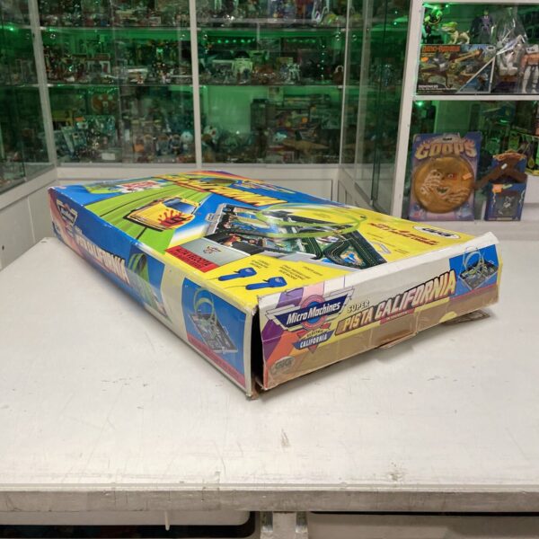 GALOOB Micro Machines ELECTRIC Super Pista CALIFORNIA in valigetta SLOT CAR - immagine 5