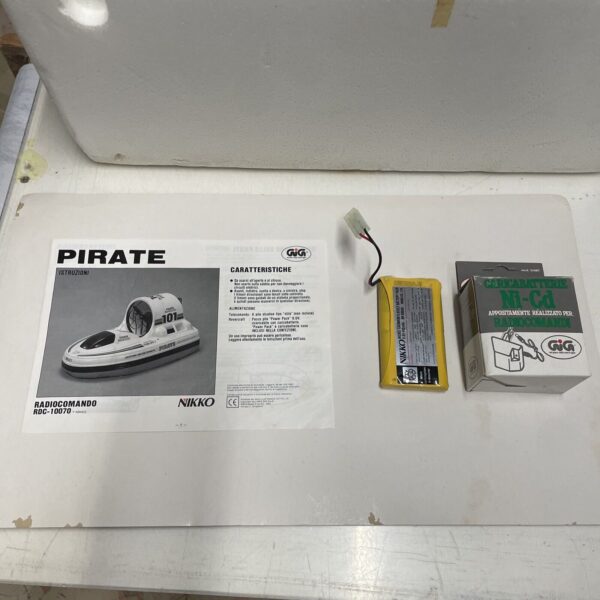 GIG NIKKO Hovercraft Radiocomandato PIRATE Come NUOVA!! - immagine 7