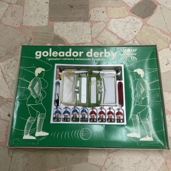 GOLEADOR DERBY della HARBERT - gioco da tavolo vintage anni 70 no subbuteo - immagine 8