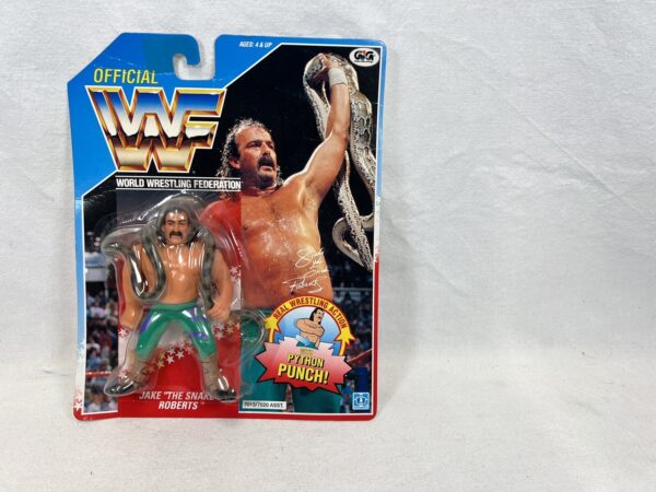 GiG WWF Hasbro Jack “ The Snake” Roberts Wrestling Figure Series 1 1990 - immagine 3
